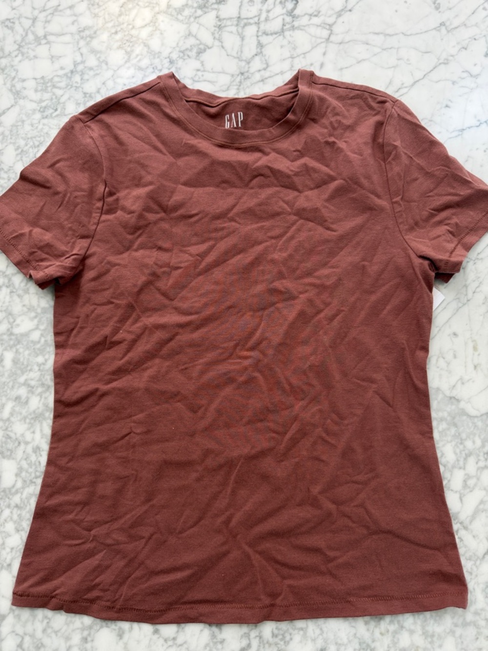 GAP Women's Short Sleeve Tee - Dusty Rose